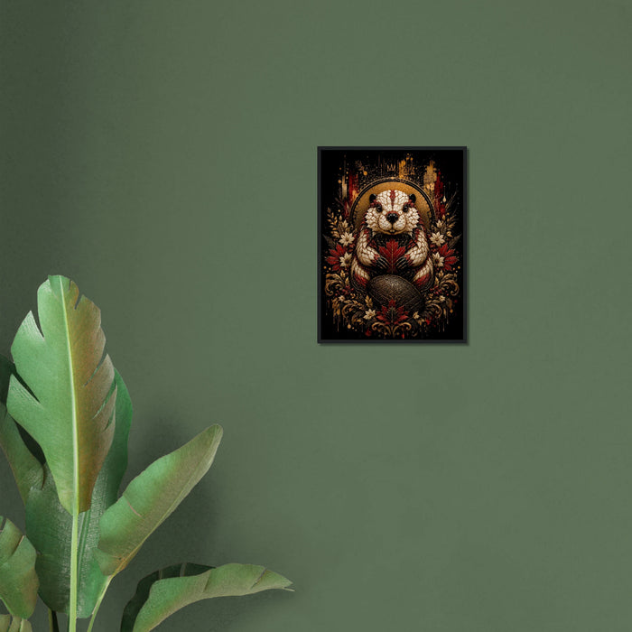 Canada — The Vanguard Beaver | Framed Numbered Edition